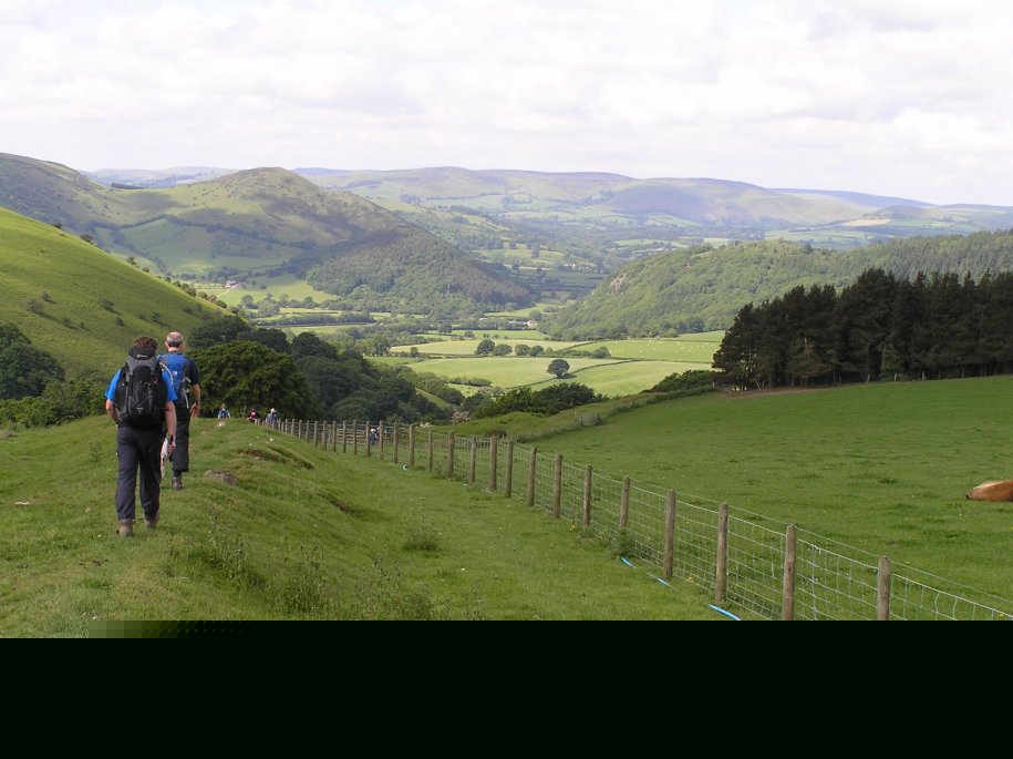 Walking along the Dyke